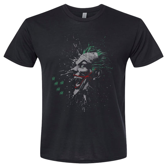 the joker front design t-shirt for adults unisex