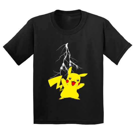 Pokemon pikachu t-shirt with front design for kids
