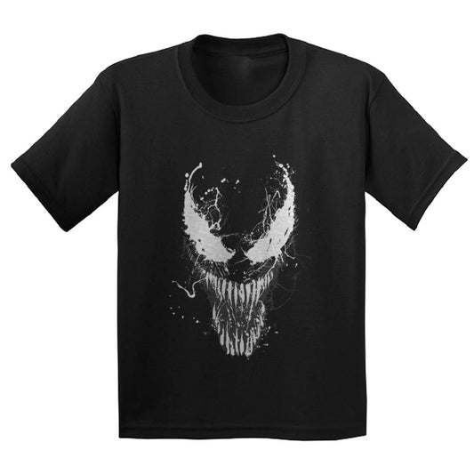 venom spiderman t-shirt front design for kids 