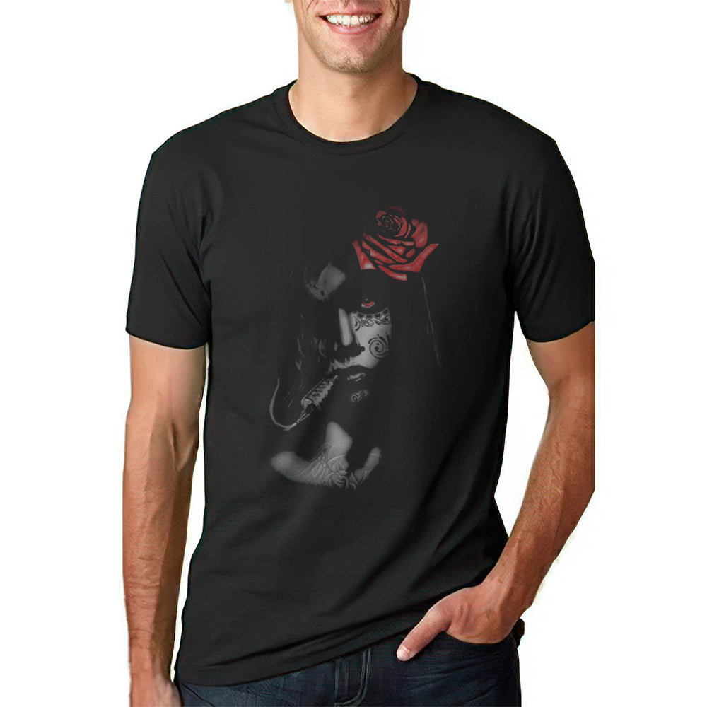 day of the dead catrina front design t-shirt adult unisex