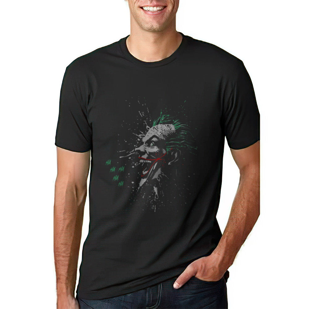 the joker front design t-shirt for adults unisex