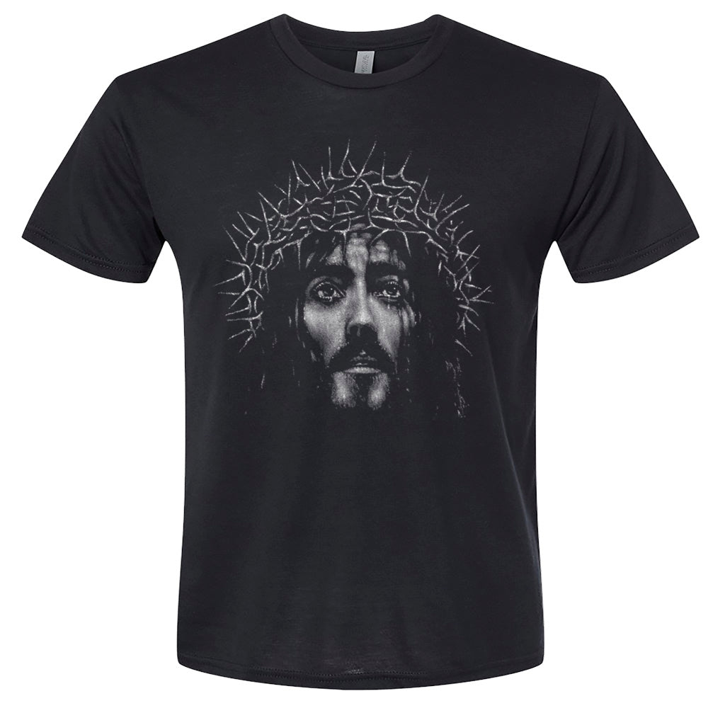 sacred face of jesus unisex t-shirt | sagrado rostro de jesus – MiauHub